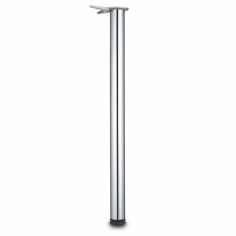 34-1/4" (870 mm) Adjustable Table Leg Chrome